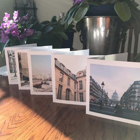 SOLD Paris Frameable Folded Photo Greeting Cards - Picture 3 of 7